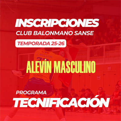 Programa de Tecnificación Alevin Masculino 2025/2026